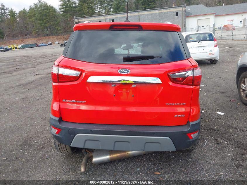 FORD ECOSPORT TITANIUM 2020