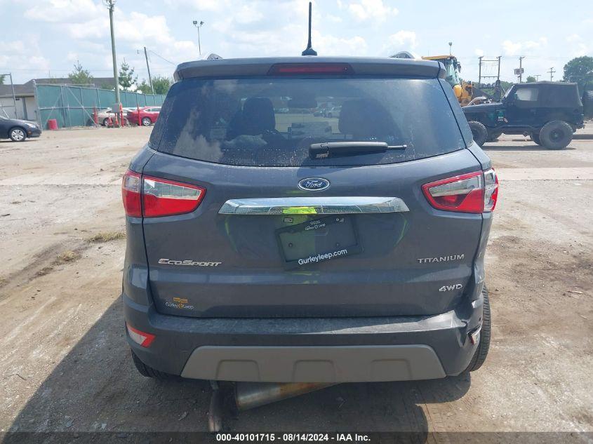 FORD ECOSPORT TITANIUM 2022