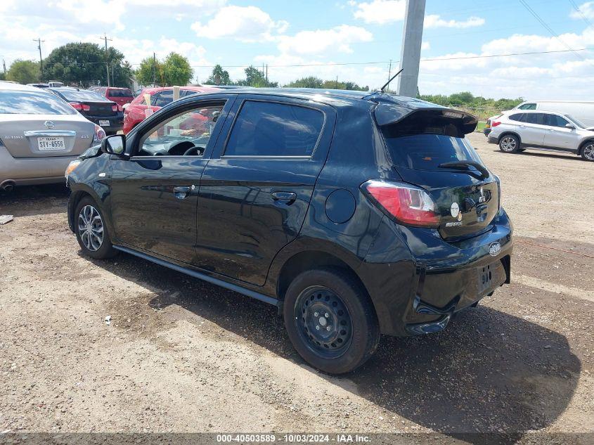 MITSUBISHI MIRAGE CARBONITE EDITION/ES/LE 2021