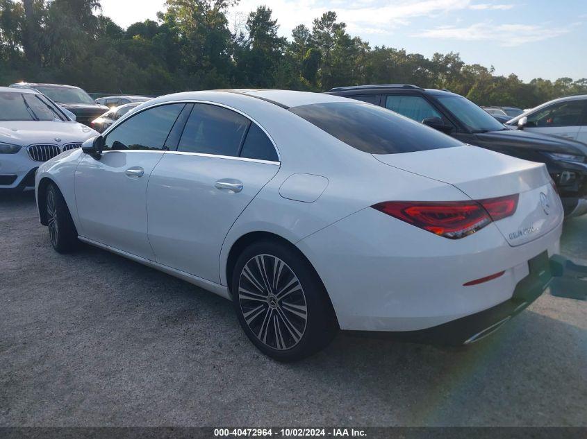 MERCEDES-BENZ CLA 250 COUPE 250 2023