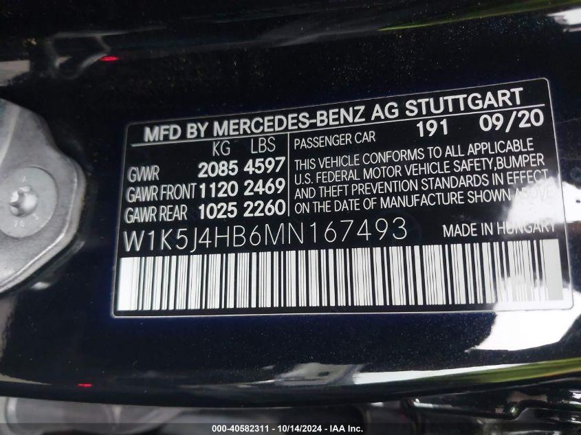 MERCEDES-BENZ CLA 250 4MATIC 2021