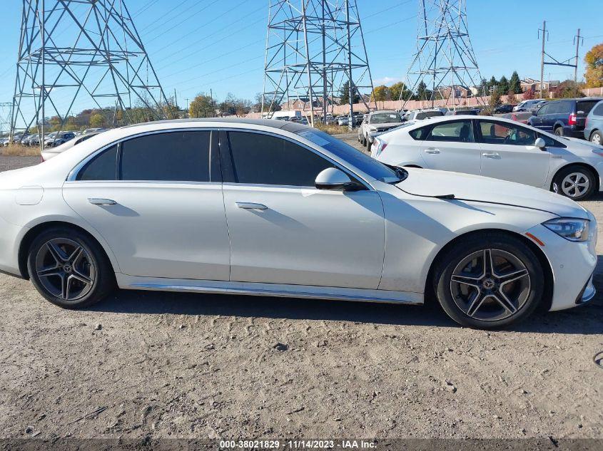 MERCEDES-BENZ S-CLASS S 580 2022