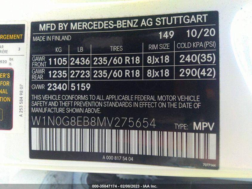 MERCEDES-BENZ GLC GLC 300 2021