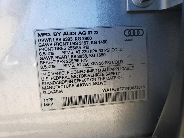 AUDI Q7 PREMIUM 2022