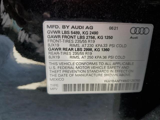 AUDI Q5 PREMIUM 2021