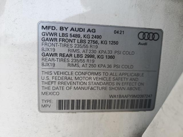 AUDI Q5 PREMIUM 2021