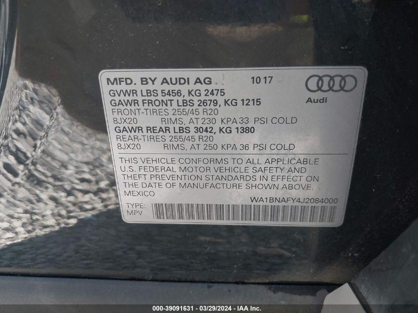 AUDI Q5 2.0T PREMIUM/2.0T TECH PREMIUM 2018