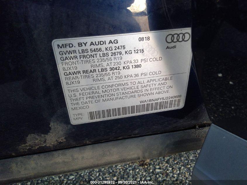 AUDI Q5 PREMIUM PLUS 2018