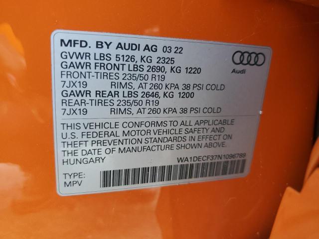 AUDI Q3 PREMIUM 2022