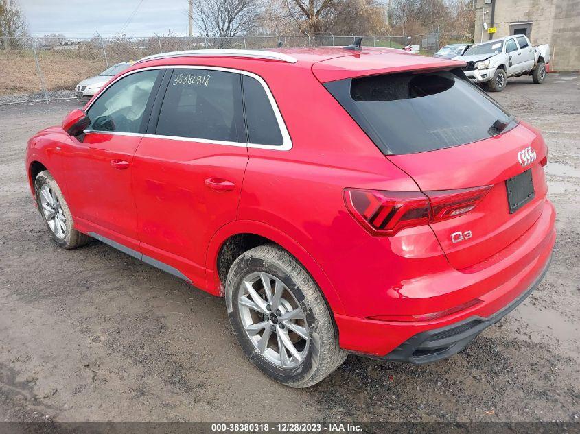 AUDI Q3 PREMIUM 45 TFSI S LINE QUATTRO TIPTRONIC 2023