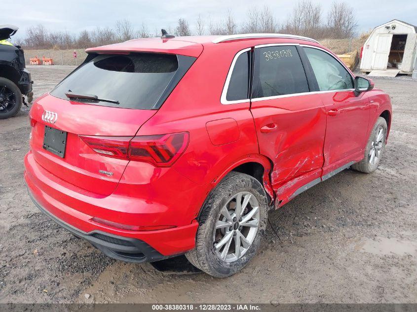 AUDI Q3 PREMIUM 45 TFSI S LINE QUATTRO TIPTRONIC 2023