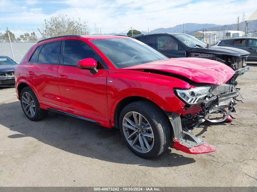 AUDI Q3 PREMIUM 45 TFSI S LINE QUATTRO TIPTRONIC 2024