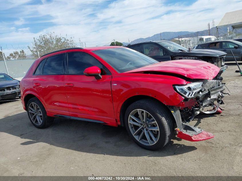 AUDI Q3 PREMIUM 45 TFSI S LINE QUATTRO TIPTRONIC 2024