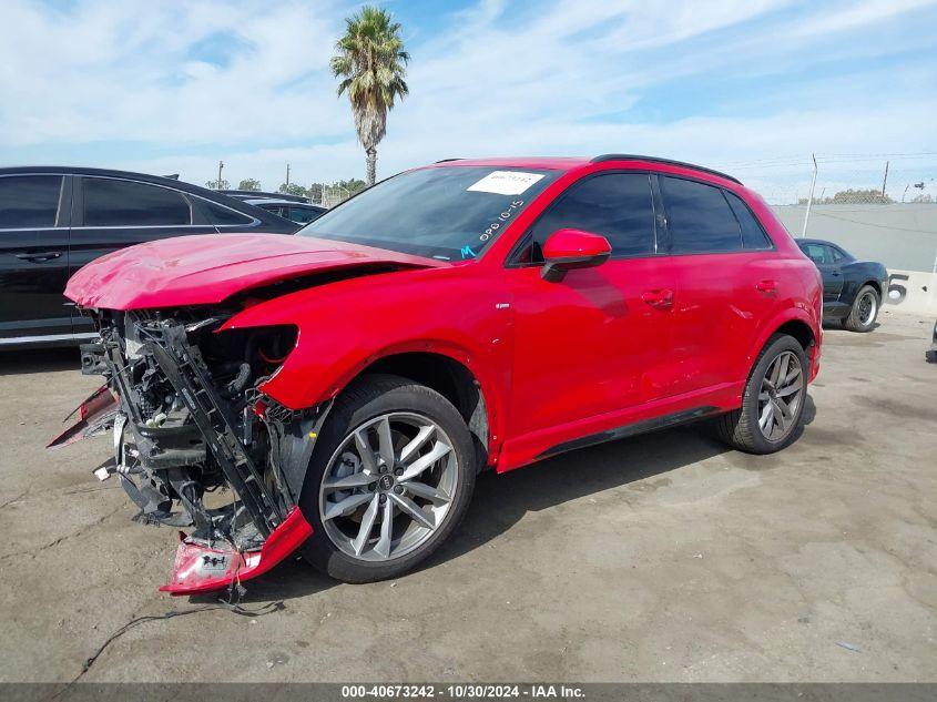 AUDI Q3 PREMIUM 45 TFSI S LINE QUATTRO TIPTRONIC 2024