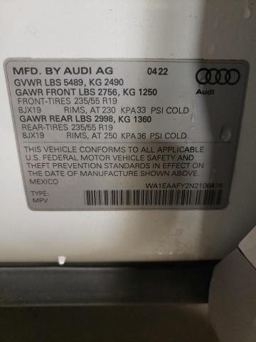 AUDI Q5 PREMIUM 2022