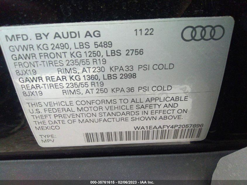 AUDI Q5 S LINE PREMIUM PLUS 2023