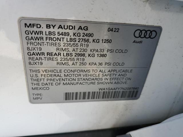 AUDI Q5 PREMIUM 2022