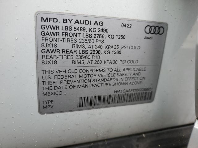 AUDI Q5 PREMIUM 2022