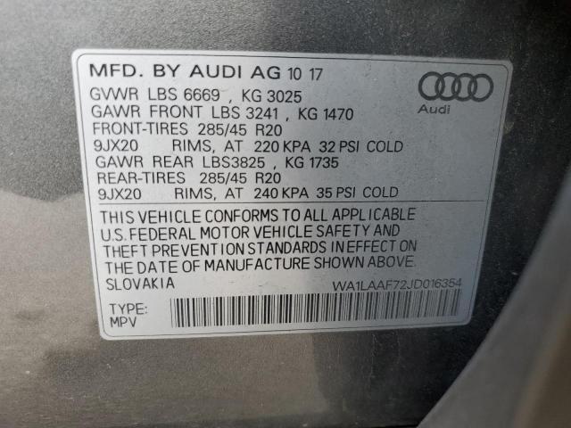 AUDI Q7 PREMIUM 2018