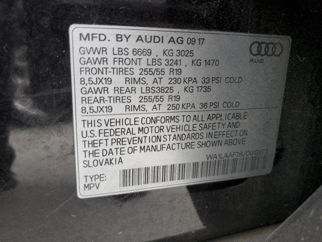 AUDI Q7 PREMIUM 2018