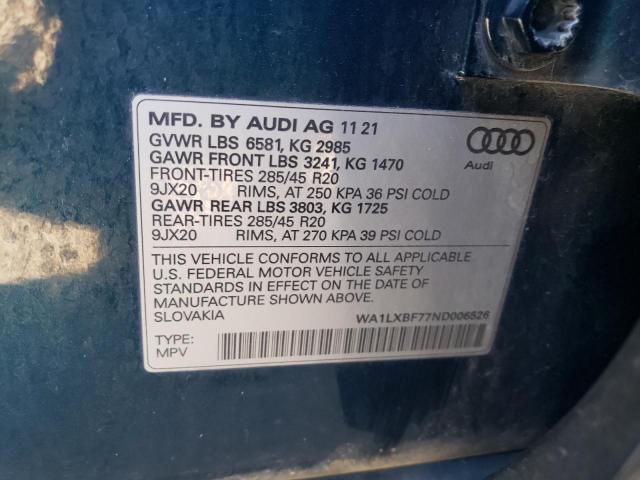 AUDI Q7 PREMIUM 2022