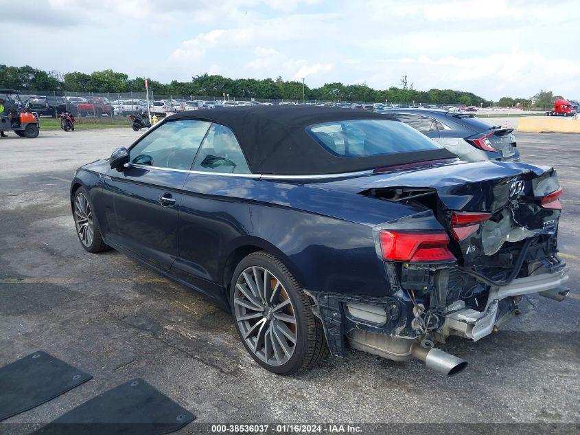 AUDI A5 CABRIOLET   2018