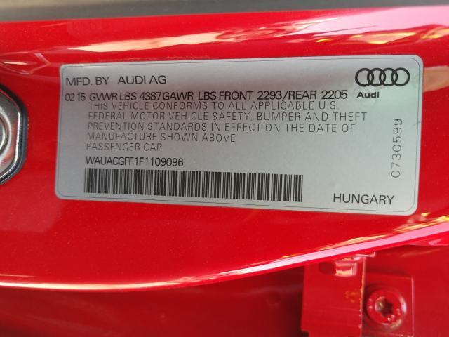 AUDI A3 PREMIUM 2015