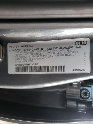 AUDI A3 PREMIUM 2017