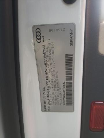 AUDI A4 PREMIUM 2018