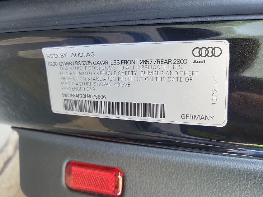 AUDI A6 PREMIUM PLUS 2020