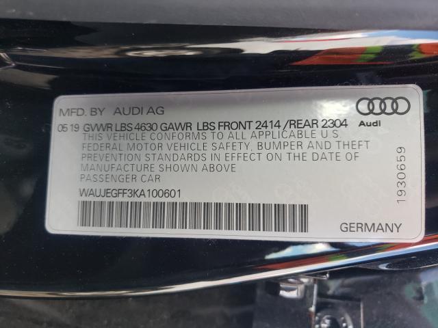 AUDI A3 PREMIUM 2019