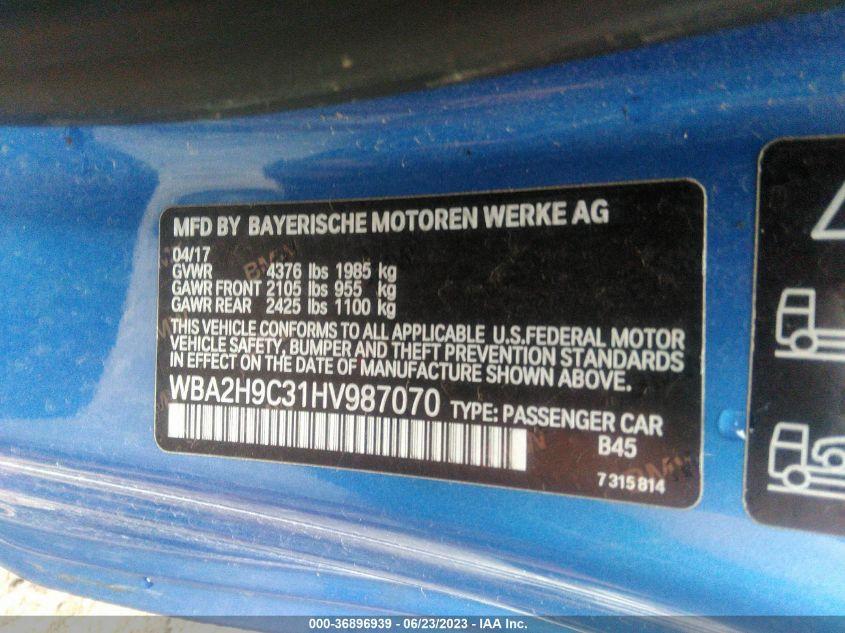 BMW 2 SERIES 230I XDRIVE 2017