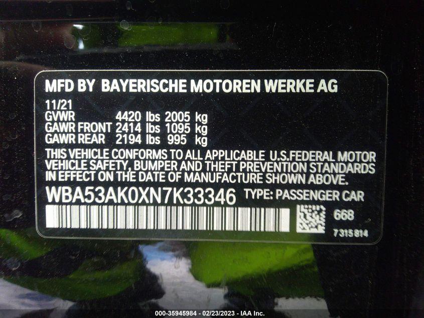 BMW 2 SERIES 228I 2022