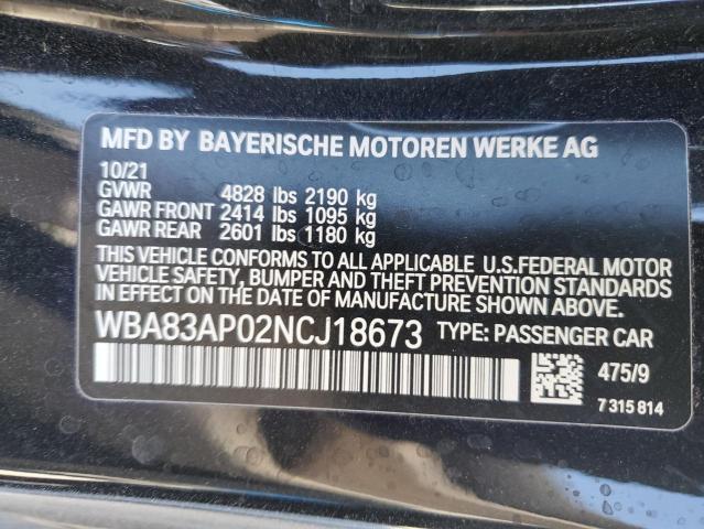 BMW M4 40I 2022