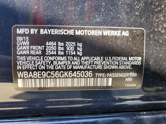 BMW 3 SERIES 328 I SULE 2016