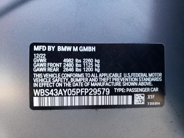 BMW M3 COMPETI 2023