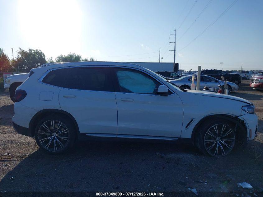 BMW X3 SDRIVE30I 2022