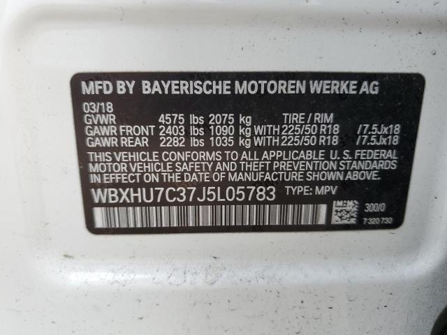 BMW X1 SDRIVE2 2018