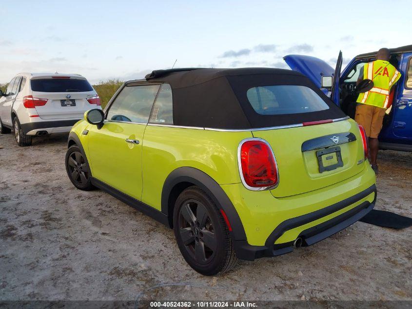 MINI CONVERTIBLE COOPER 2022