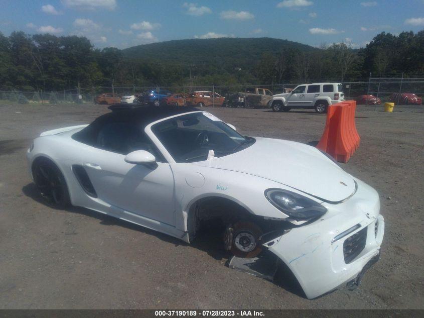 PORSCHE 718 BOXSTER  2017