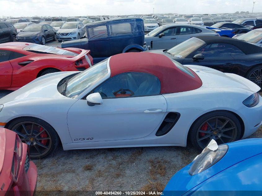 PORSCHE 718 BOXSTER GTS 4.0 2021