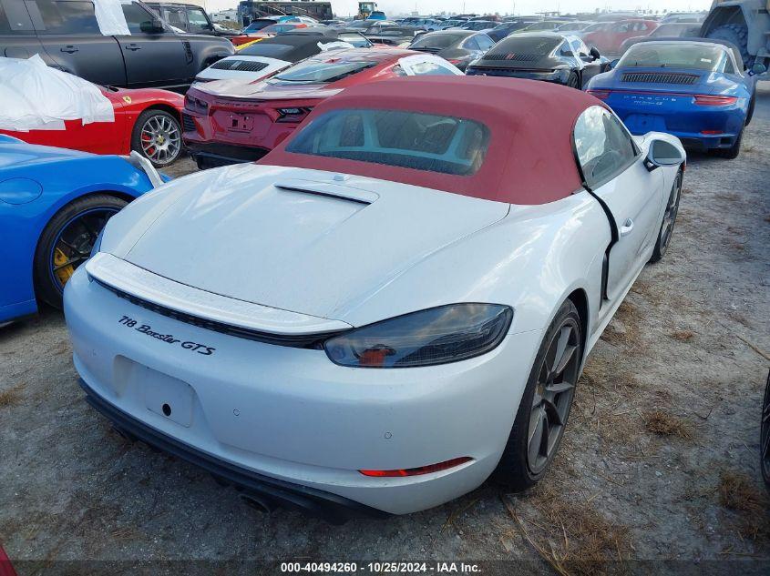 PORSCHE 718 BOXSTER GTS 4.0 2021